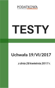Testy na doradcę podatkowego 19/VI/2017