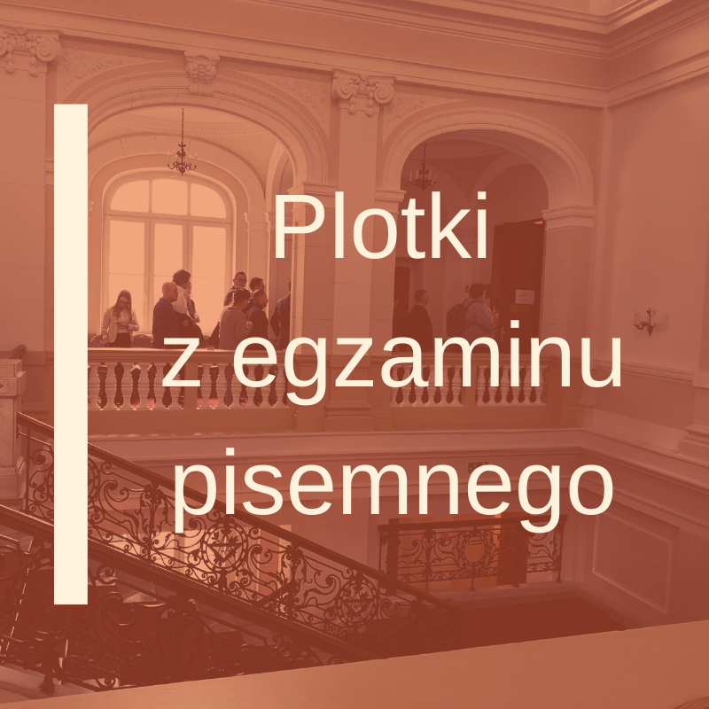 Egzamin pisemny na doradcę podatkowego ploteczki