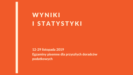 Egzamin na doradcę podatkowego - wyniki i statystyki